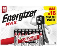 Energizer Piles alcalines Energizer Max AAA (LR03) 16 pièces
