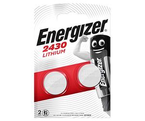 Energizer CR 2430 Pile Bouton (Lot de 2) - Piles Lithium 3V