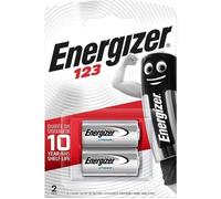 Energizer CR123 Piles Photo au Lithium Lot de 2