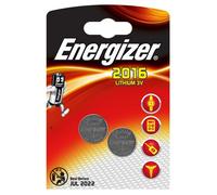 Energizer CR2016 Lot de 2 piles 3V au lithium