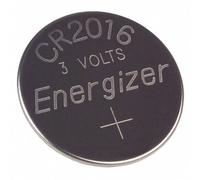 Energizer CR2016 Lot de 6 piles bouton au lithium 3 V pour télécommande électronique dirigée 598t