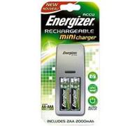 Energizer Duo Charger - Chargeur de batteries - (pour 2xAA/AAA) 2 x type AA - NiMH - 2000 mAh - argent Argent