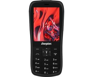 Energizer E29 - Téléphone Portable Débloqué 2G à Clavier Physique - Double SIM, Écran 2,8", Batterie 1700 mAh - Compatible Carte MicroSD - Modèle Senior Robuste - Noir