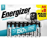 Energizer e301324600 Max Plus Mignon (AA) 8 pièces Chromé