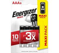 Energizer E303324100 Pile Max Alkaline AAA / Micro / LR03 8 pièces