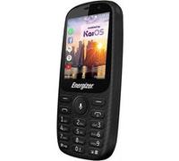 Energizer Energy E241S - 4G téléphone de service - double SIM - RAM 512 Mo / Mémoire interne 4 Go - microSD slot - Écran LCD - 320 x 240 pixels - rear camera 0,3 MP - front camera 0,3 MP - carbone noi
