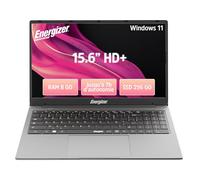 Energizer EnergyBook - Ordinateur Portable 15,6'' HD+ 8Go RAM, SSD 256 Go, PC Portable Intel Celeron,UHD Graphics, Windows 11, Laptop Gris, Clavier AZERTY (Français), USB3.0, HDMI