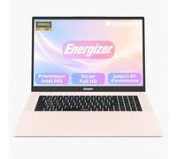 Energizer EnergyBook PC Portable 18,5 Pouces Full HD - Intel P6500Y, 8 Go RAM, 256 Go SSD, Win 11 Home, Ultra Silencieux, 11h Autonomie, Clavier AZERTY FR, Rose