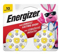 Energizer EZ Turn & Lock Size 10 Hearing Aid Batteries, 16-Count
