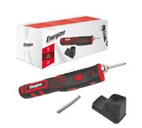 Energizer Fer à Souder Sans Fil 4V, 8 W, 480 °C en 7 Secondes, Batterie Li-ion 1800 mAh Rechargeable USB-C, 2 LED Intégrées, Support et Fil à Souder Inclus
