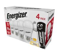 Energizer GLS ENGS14424 Lot de 4 ampoules LED de rechange Blanc chaud E27 100 W