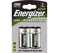Energizer – Piles rechargeables Power Plus HR14 (C) 2500 mAh – Lot de 2
