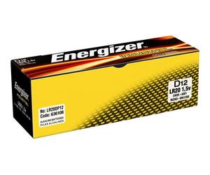 Energizer Industrial - Batterie 12 x D - Alcaline