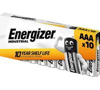 Energizer Industrial Batterie LR03 1.5V AAA [ Paquet de 10]