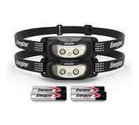 Energizer Lampe Frontale LED Universal +, Lampe Puissante 100 Lumens, Piles Incluses, Lot de 2 [Exclusivité Amazon]