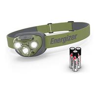 Energizer Lampe Frontale LED Vision HD+ 260 Lumens, 5 Modes d'Éclairage avec Faisceau 70m, IPX4 Résistante aux Intempéries, Idéale Camping/Randonnée/Bricolage, Piles Incluses [Exclusivité Amazon]