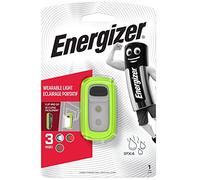 Energizer Lampe Portative LED avec Clip Universel, Lumière Polyvalente Blanche et Rouge, Lampe Compacte et Légère