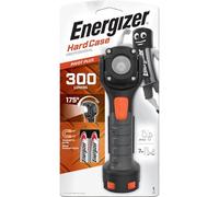 Energizer Lampe Torche LED Hard Case, Tête Pivotante à 175°, Ultra Robuste et Compacte, Pile Incluse