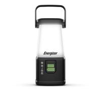 Energizer Lanterne de camping LED - 1200 lumens, fonctionne sur piles (3 piles D ou 3 piles AA), résistante à l'eau, rechargeable par USB, intensité réglable avec mode vision nocturne rouge