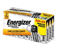 Energizer LeakProof Alkaline LongLasting Batteries 1.5V AAA Pack of 24