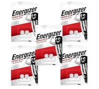 Energizer Lot de 10 Piles Bouton alcalines AG13/A76/LR44 Longue durée de Vie (Date de péremption marquée)