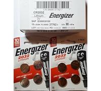 ENERGIZER Lot de 12 Blisters de 4 Piles Lithium CR 2032 Maxi