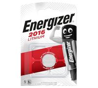ENERGIZER Lot de 2 Blisters de 1 pile lithium calculatrices/photo CR 2016 3V