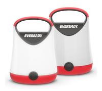 Energizer Lot de 2 lanternes LED, rouge, piles incluses