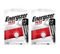ENERGIZER Lot de 2 piles au lithium CR1632 3 V