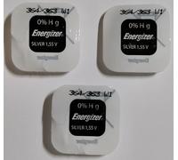 ENERGIZER Lot de 3 Blisters de 1 Pile Oxyde d'Argent 364/363
