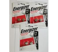 ENERGIZER Lot de 3 Blisters de 2 Piles Alcaline calculatrices/Photo A76 LR44 AG13 1,5V