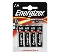 Energizer Piles alcalines Alkaline Power E300132907 AA (LR6) 1,5 V – Pack de 4