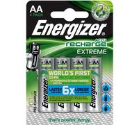 4 x batterie Energizer Recharge Extreme AA 2300 mAh NIMH Mignon (blister 1 x 4)