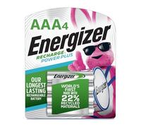 Energizer Lot de 4 Piles AAA Rechargeables, Recharge Power Plus Triple A pré-chargées