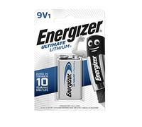 Energizer Lot de 4 Piles au Lithium 9 V L522-9V-FR22-E 9 V