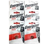 ENERGIZER Lot de 6 Blisters de 1 Pile Lithium CR 1632