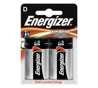ENERGIZER Lot de 6 Blisters de 2 Piles Alcaline Power LR20 D