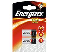 ENERGIZER Lot de 6 Blisters de 2 Piles Lithium CR123 A 3V