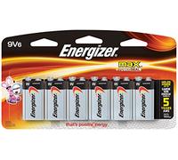 Energizer Lot de 6 Piles alcalines 9 V