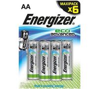 ENERGIZER Lot de 6 piles LR06/AA Eco advanced