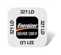 ENERGIZER Lot de 8 Blisters de 1 Pile Montres Oxyde d'Argent 321