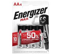 Energizer Alcaline AA LR6 1,5 V Max (x4)