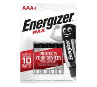 Energizer - Lot Piles Alcalines MAX AAA/LR3 - x4