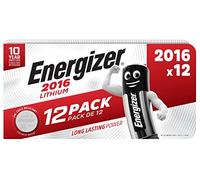Pile bouton CR 2016 lithium Energizer 90 mAh 3 V 12 pc(s)