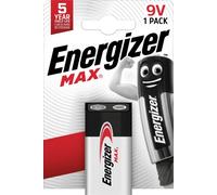 Energizer Max 6LR61 Pile 6LR61 (9V) alcaline(s) 9 V 1 pc(s)