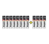 Energizer Max Lot de 12 Piles alcalines AAA 8 + 4 gratuites