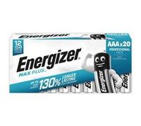 20 Piles Alcalines AAA / LR03 Energizer Max Plus