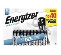 Energizer Max Plus Pile LR3 (AAA) alcaline(s) 1.5 V 20 pc(s)