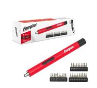 Energizer Mini Visseuse Électrique de Précision 3V, 30 Embouts, LED, Fiable | Couple réglable de 0,5 à 3 Nm, seulement 74 g, éclairage de la zone de travail, électronique, lunettes et petits appareils