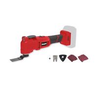 ENERGIZER - Outil Multifonction Sans Fil Multitool 20V Oscillant-7000-19000 o/min, 6 Vitesses, Poignée Soft Grip & Auxiliaire Sciage,Grattage,Sablage,Façonnage -Accessoires Inclus-Batterie Non Incluse